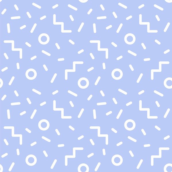 Линия стиля Serene memphis без швов
