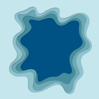 Kağıt arka plan boş kopya alanı metni ile kesme