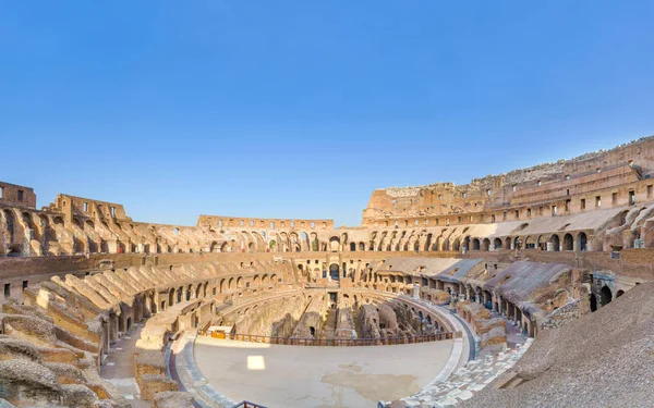 Antiguas Ruinas Coliseo Desde Interior —  Fotos de Stock
