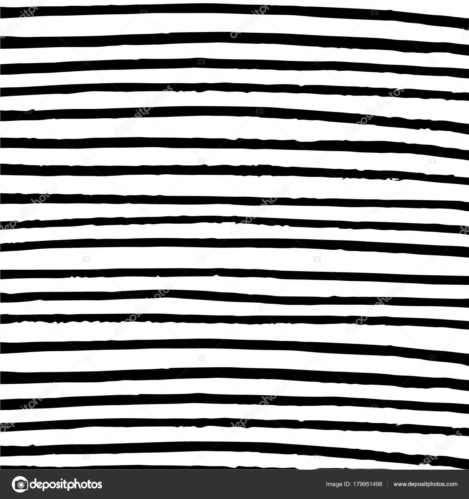 Minimalist Horizontal Stripes Black White Background Stock Vector Image by  ©Julija_grozyan #179951498