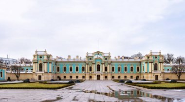 Kiev, Ukrayna (tören Başkan Konut) bina Mariinsky Sarayı. Barocco mimari yapı.