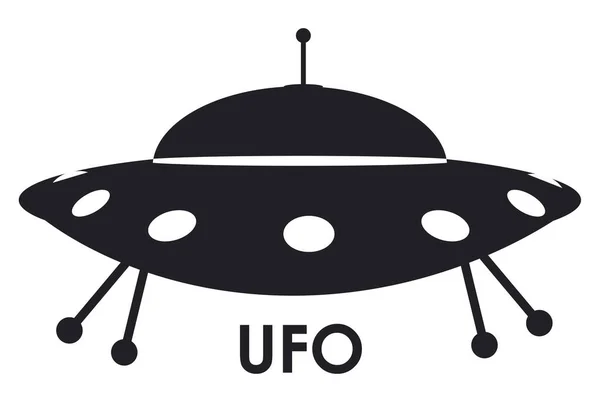 ไอคอน Ufo ในท องฟ ดวงดาว ไอคอน เอทในสไตล งเส นในพ นหล — ภาพถ่ายสต็อก