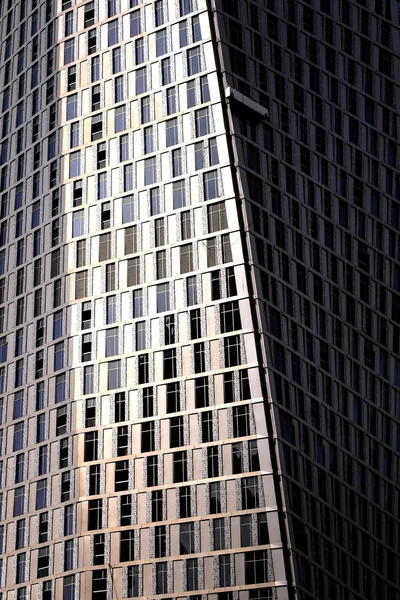 Detalle de edificios residenciales más altos del mundo. Dubai marina, Emiratos Árabes Unidos . — Foto de Stock