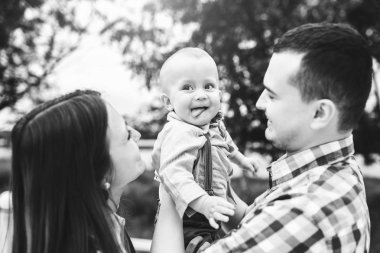 Anne ile küçük oğlu