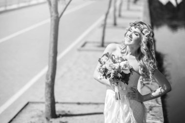 Gelin ve düğün buketi