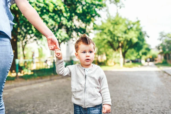 Mère avec son petit fils — Photo