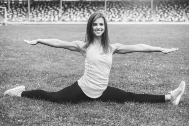 Genç kadının yapması böler