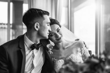 Güzel düğün cuople Restaurant rahatlatıcı