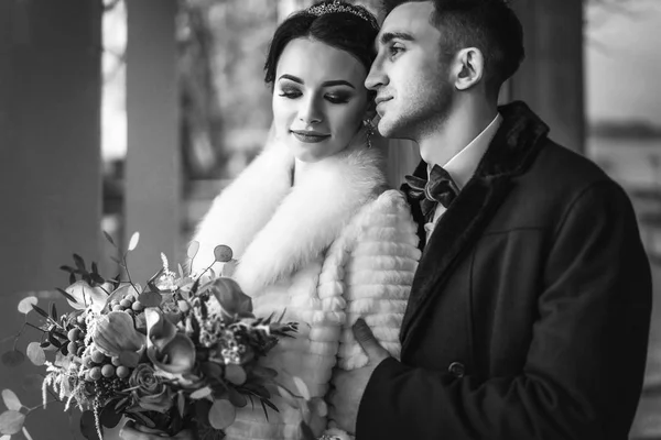 Casal Bonito Livre — Fotografia de Stock