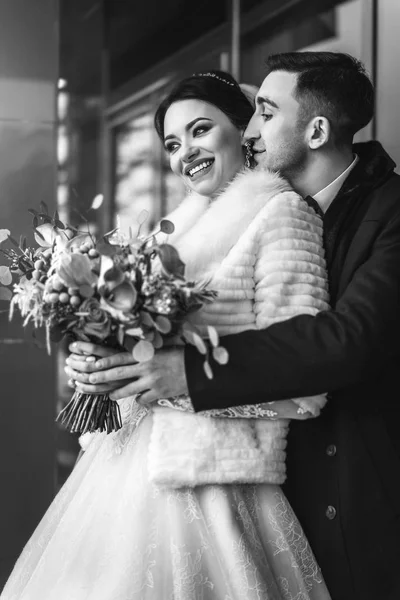 Casal Bonito Livre — Fotografia de Stock