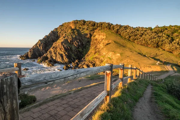 Una Bella Alba Sul Mare Nel Punto Più Orientale Dell — Foto Stock