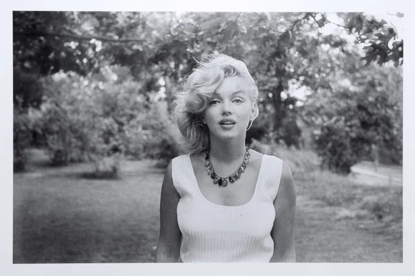 Marilyn monroe fotografiert von sam shaw — Stockfoto