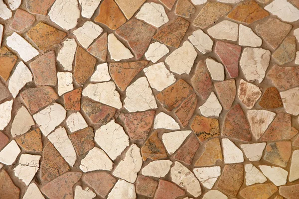 Decorative stone floor