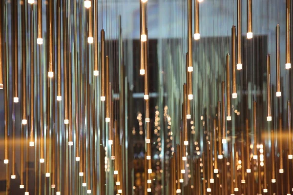 LED arka plan, soyut altın satırlar