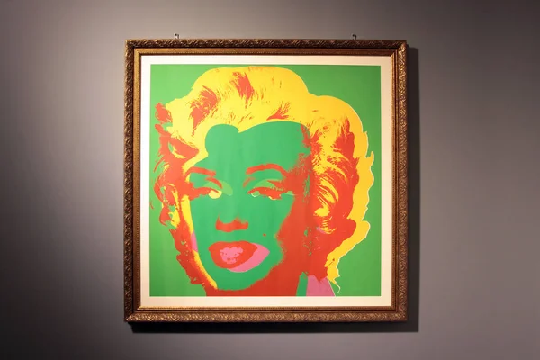 Painting by artist Andy Warhol Marilyn Monroe (Marilyn), 1967 — Stock Photo, Image