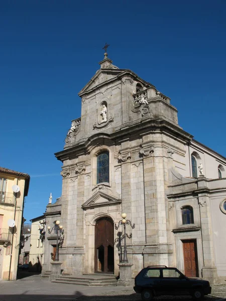 Szent Biagio Anyaszentegyház Serra San Bruno Calabria — Stock Fotó