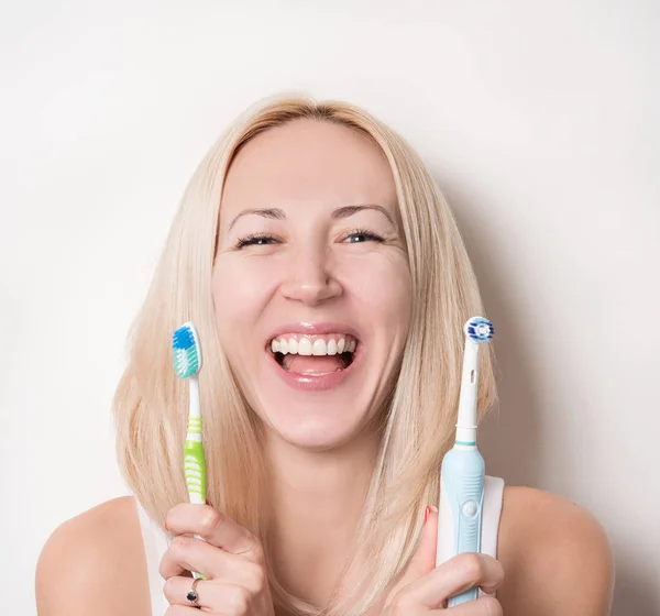 Personal dental hygiene of your mouth — Stock Photo, Image