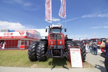 Minsk, Minskaya/Beyaz Rusya - 08 Haziran 2017: 27 Uluslararası İhtisas Fuarı 