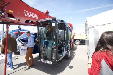 Minsk, Minskaya/Beyaz Rusya - 08 Haziran 2017: 27 Uluslararası İhtisas Fuarı 