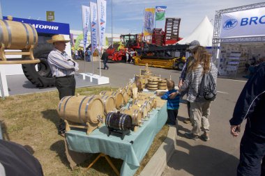 Minsk, Minskaya/Beyaz Rusya - 08 Haziran 2017: 27 Uluslararası İhtisas Fuarı 
