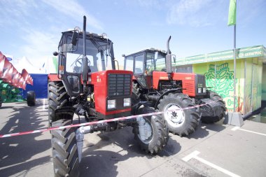 Minsk, Minskaya/Beyaz Rusya - 08 Haziran 2017: 27 Uluslararası İhtisas Fuarı 