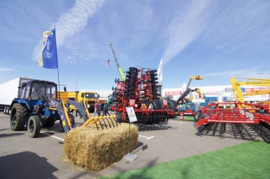 Minsk, Minskaya/Beyaz Rusya - 08 Haziran 2017: 27 Uluslararası İhtisas Fuarı 