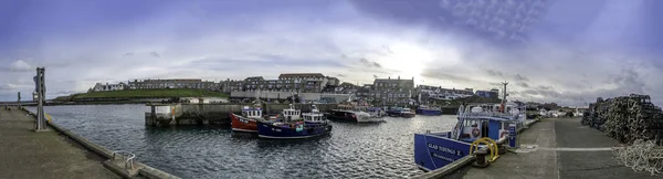 Seahouses Harbour Panorama 