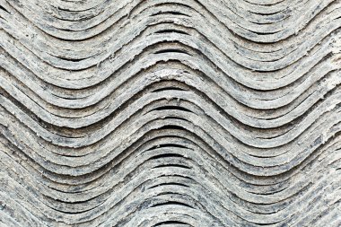 Gri dalgalı arka plan doku dolu