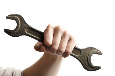 elini tut spanner aracı el