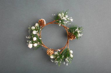 Süslemeli Noel arkaplanı.