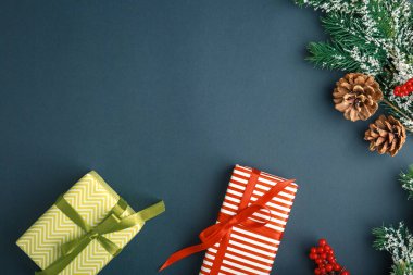 Süslemeli Noel arkaplanı.