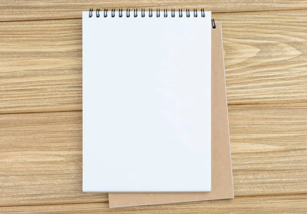 Notitieboek met kopieerruimte voor notities. — Stockfoto
