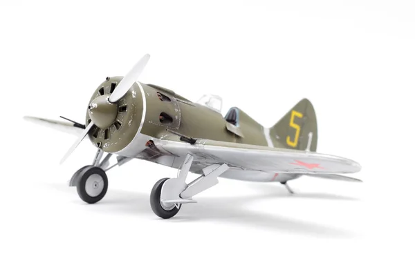 二次世界大战的古代飞机模型 图库图片