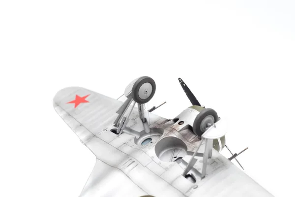 二次世界大战的古代飞机模型 免版税图库图片