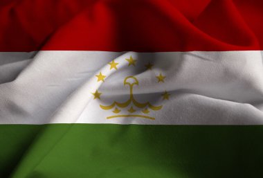 Closeup karıştırdı Tacikistan bayrağı, Tacikistan bayrağı