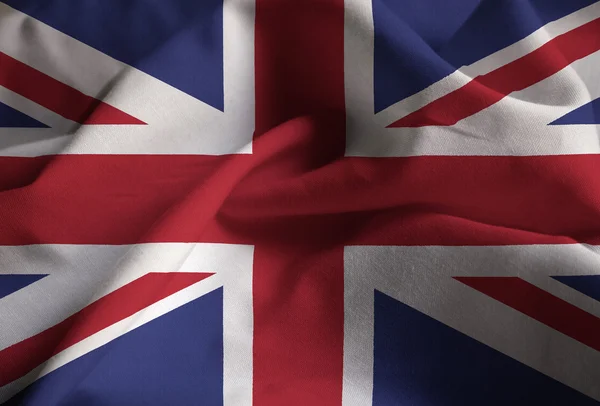 Closeup karıştırdı İngiltere bayrağı, Amerika Birleşik Devletleri bayrağı — Stok fotoğraf