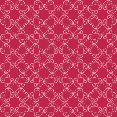 Vektör sorunsuz geometri desen çiçek, geometrik arka plan, baskı, retro doku, moda tasarımı