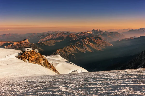 Chamonix Alpleri Panoraması - Stok İmaj