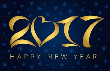 2017 kış kartı altın rakamlar