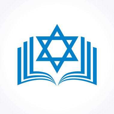 Online Tevrat veya Tanah vektör logosu. 