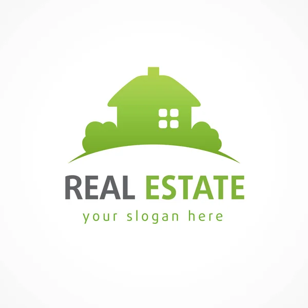Real-estate vector logo. — Stock Vector