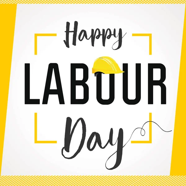 Labour Day card — Stock Vector