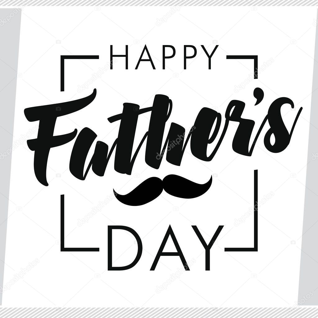 Happy Father`s Day greeting card