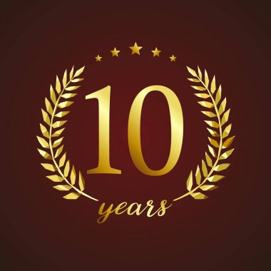 10 yaşında lüks logo. 