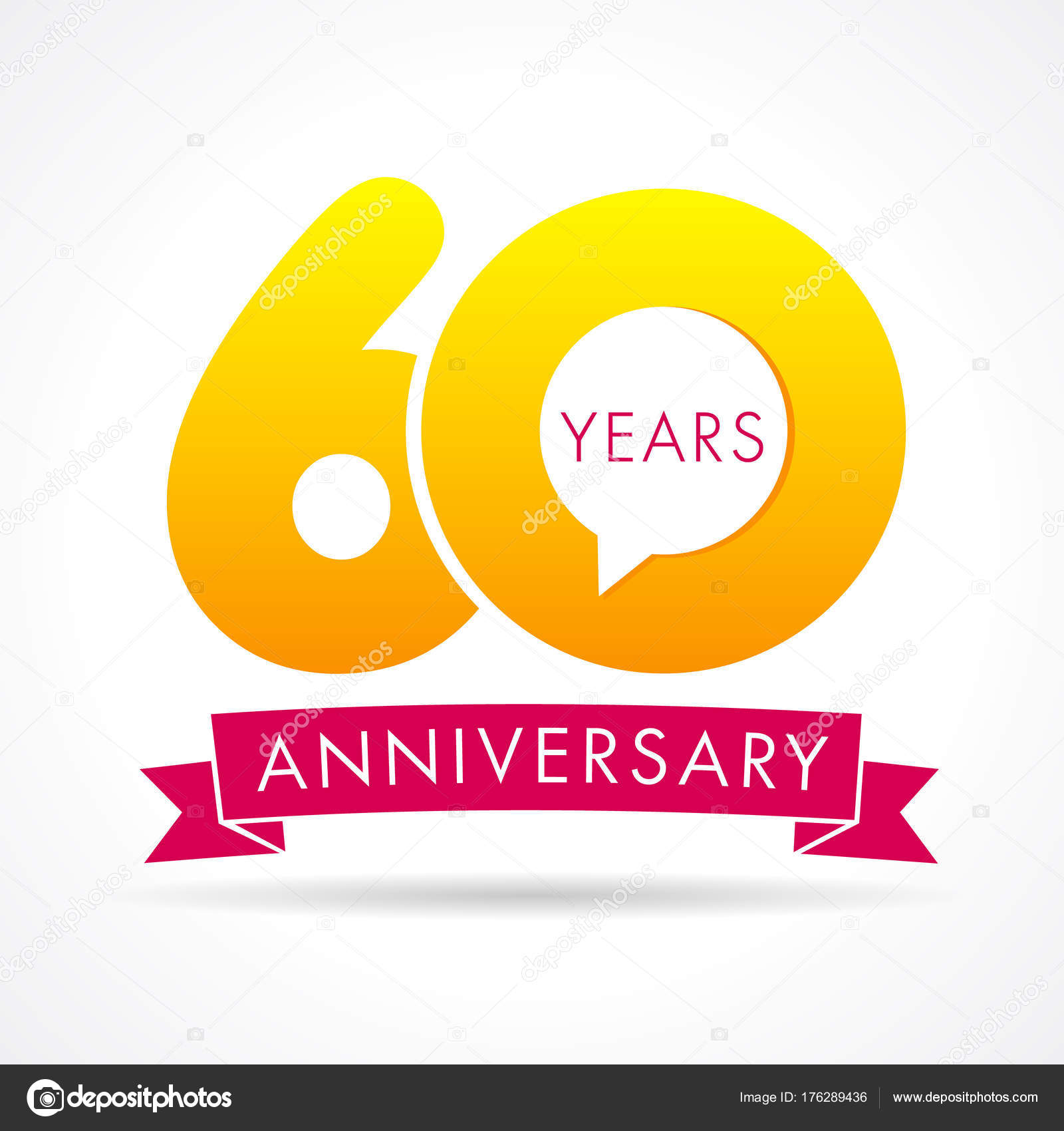 Clipart 60 Birthday Years Anniversary Communication Logo 60th