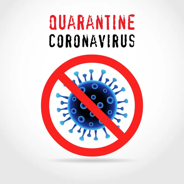 Illustrationen Konzept Coronavirus Covid Stoppen Corona Virus 2019 Ncov Wuhan — Stockvektor