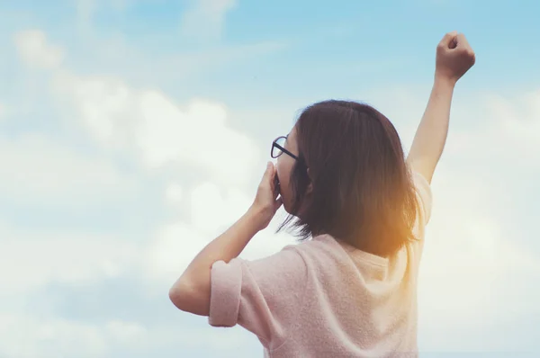 휴식, Hapiness, 이른 아침 개념. — 스톡 사진