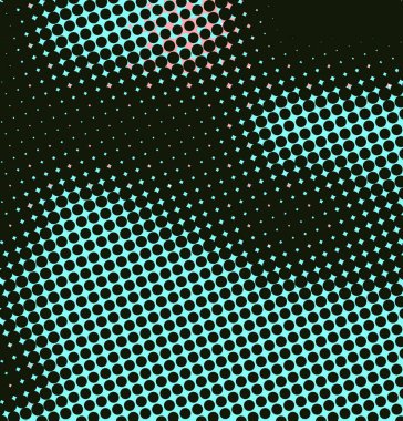 Arka plan mavi ve siyah daireler. Vektör çizim