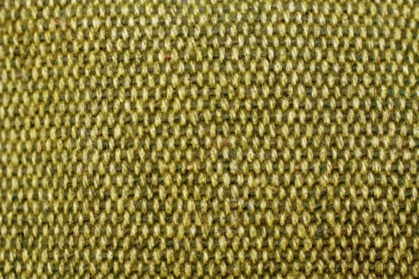 The texture of the fabric is from the coarse burlap yellow. Knitting