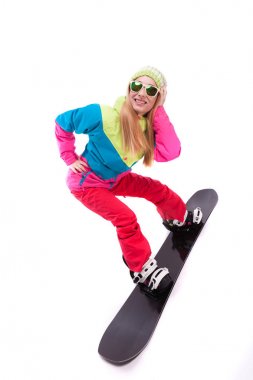 snowboard ile Kayak kıyafeti kadında